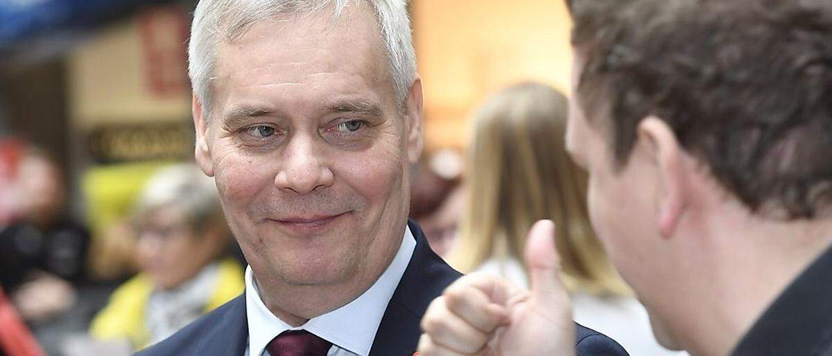 Sozialdemokratischer Spitzenkandidat Antti Rinne: In Finnland ist heute ein Linksruck möglich