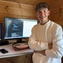 Michael Kleinlercher steht an seinem Computer