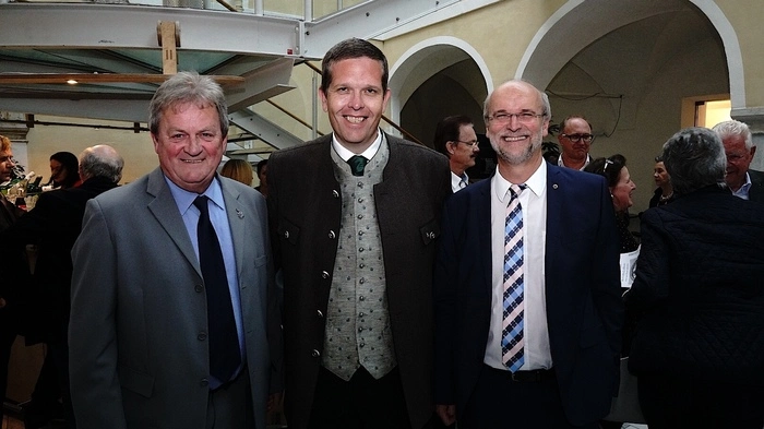 Anton Schaubach, Daniel Kreiner und Präsident Horst Rittchen