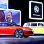 VW auf dem Autosalon Genf. Im Bild Markenchef Herbert Diess