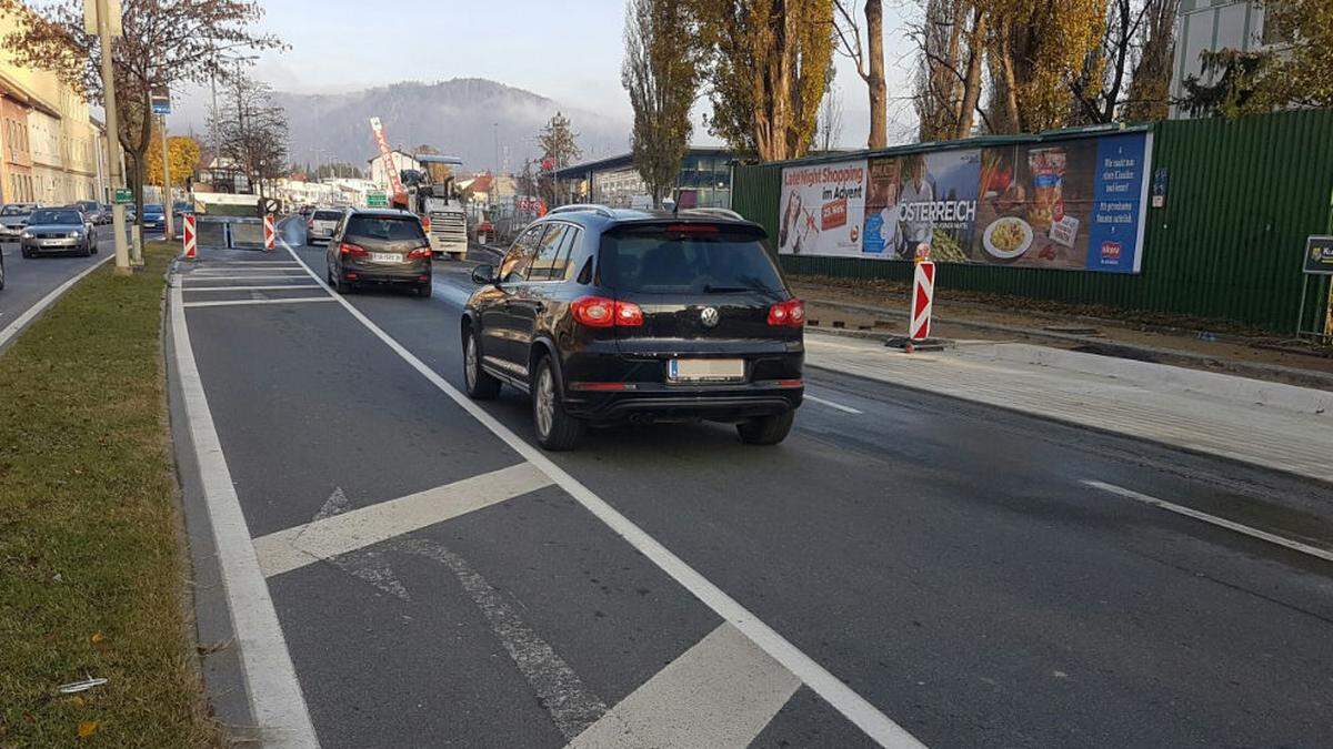 Unfall heute morgen in der Wiener Straße