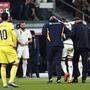 Real Madrids David Alaba | David Alaba musste vom Platz getragen werden
