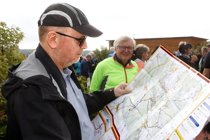 ...rund um Bad Blumau in Angriff.