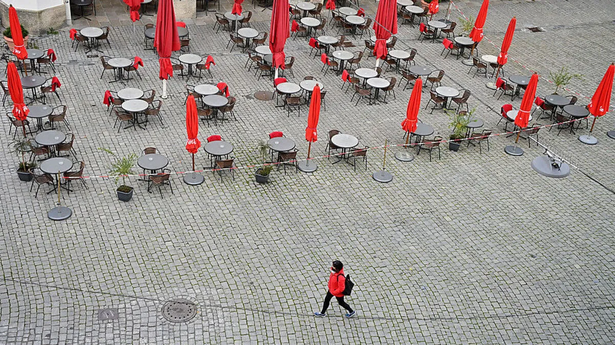Verwaiste Plätze in Rosenheim, Bayern