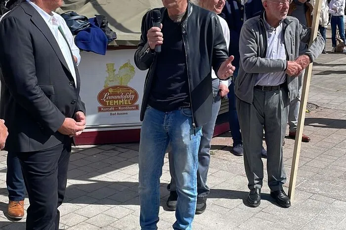 Ausseer Chirurg Thomas Wallner beteiligte sich ebenfalls an der Diskussion
