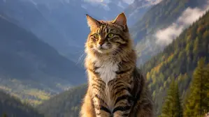 Sieht man hier eine echte Katze oder hat die Künstliche Intelligenz nachgeholfen? Die Auflösung gibt es bei unserem Quiz