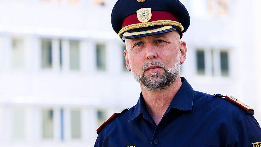 Thomas Heiland ist Chef über 700 Grazer Polizistinnen und Polizisten