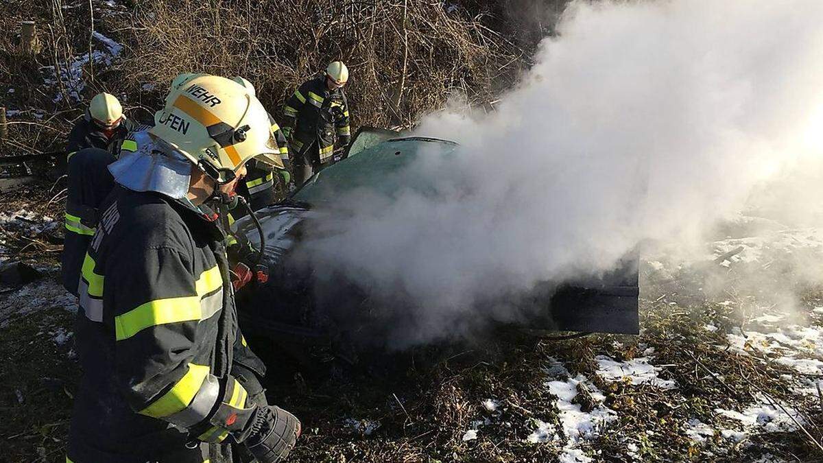 Die Freiwilligen Feuerwehren Straßburg, St. Georgen und Althofen standen im Einsatz