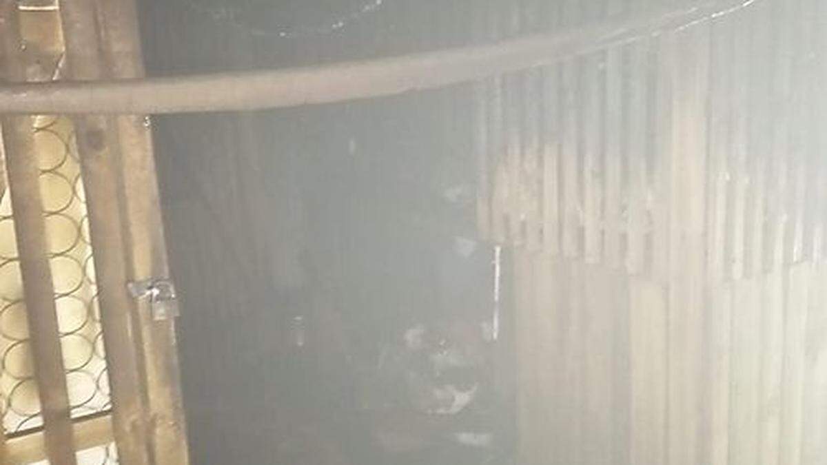 Der Brand brach im Keller des Wohnhauses aus, die Ursache ist noch unklar