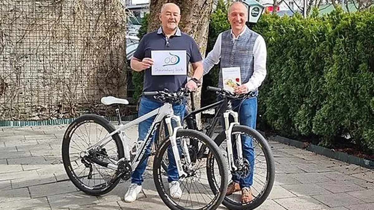 Dieter Mayr-Hassler und Michael Vergeiner vom Fischwirt als Gründungsmitglied des Vereins präsentierten Neuigkeiten 