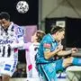 ABD0137_20191215 - PASCHING - ÖSTERREICH: v.l. Samuel Tetteh (LASK Linz), Stefan Haudum (LASK), Stefan Hierländer (SK Puntigamer Sturm Graz), am Sonntag 15. Oktober 2019, während dem Grunddurchgang, 18. Runde der tipico-Bundesliga-Begegnung zwischen LASK Linz und SK Puntigamer Sturm Graz in Pasching. - FOTO: APA/EXPA/REINHARD EISENBAUER