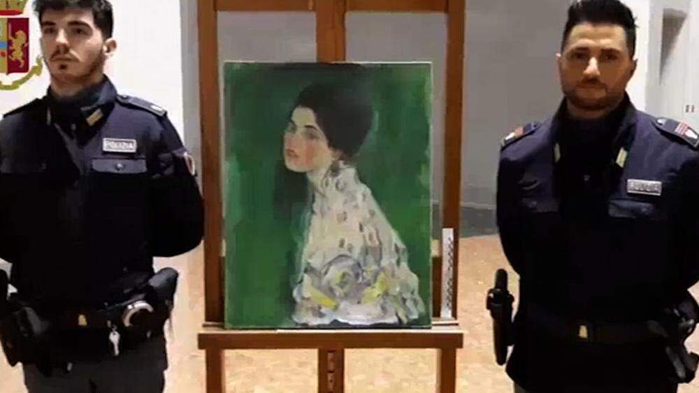 Ab heute wieder öffentlich zu sehen: Gustav Klimts &quot;Bildnis einer Frau&quot;