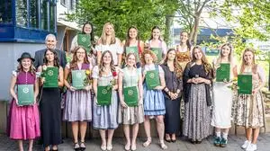 Die Maturanten der HLW Rottenmann