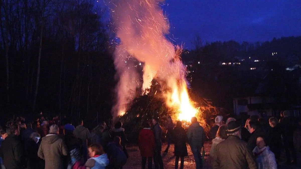 Nach zwei Jahren Corona-Pause finden heuer wieder Osterfeuer statt