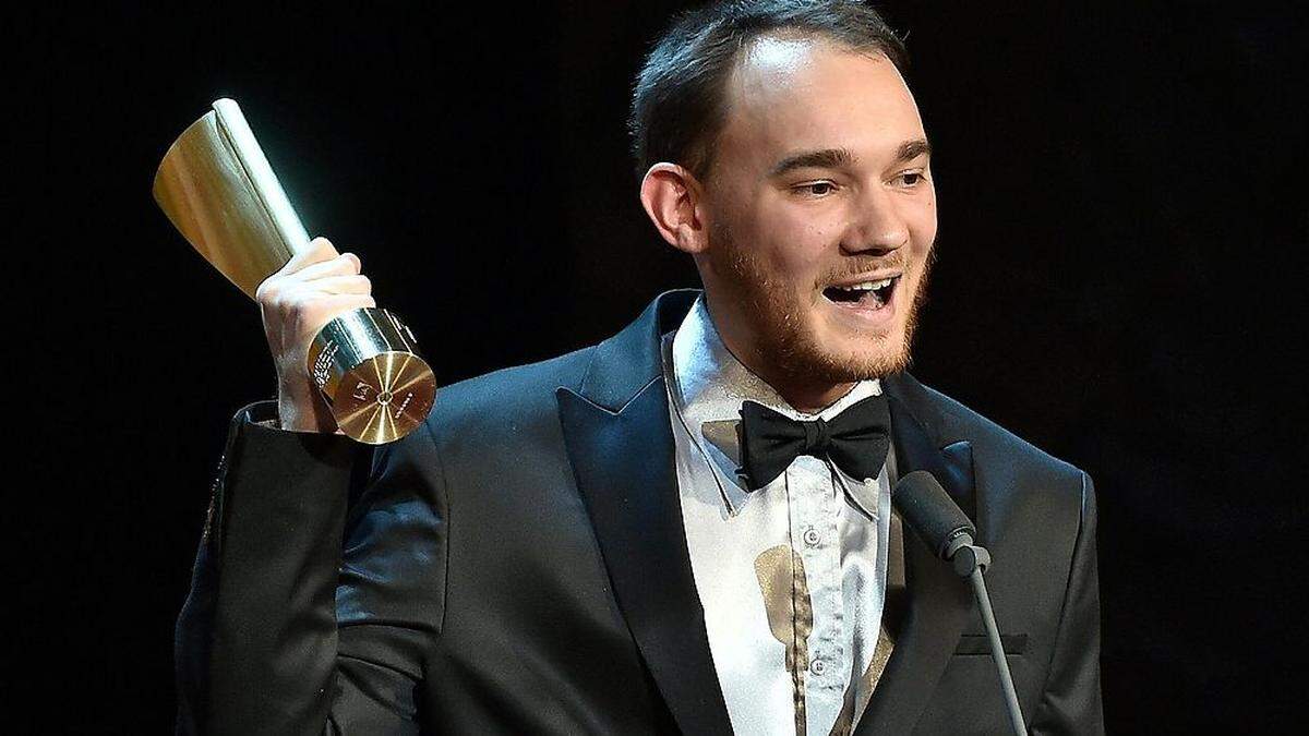 Felix Hafner (25) aus maria Lankowitz wurde mit dem Theaterpreis Nestroy ausgezeichnet