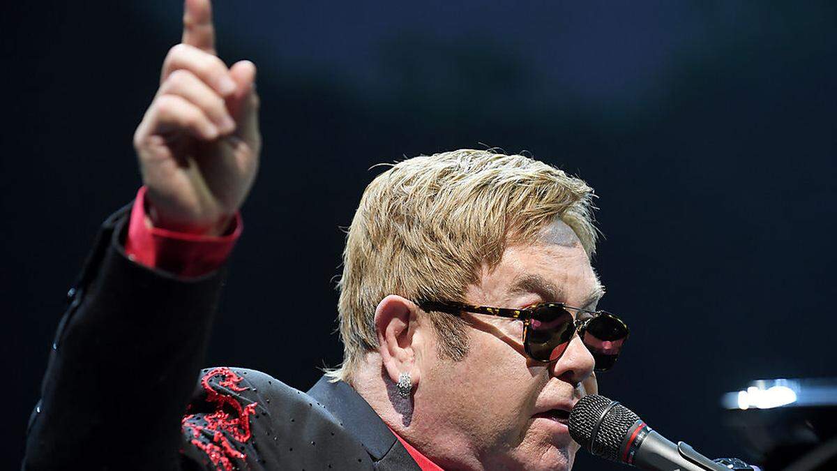 Sagte Adieu zu seinem Duettpartner und Musikerkollegen George Michael: Elton John