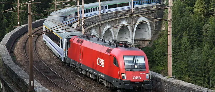 Die Bestandstrecke über den Semmering ist Weltkulturerbe