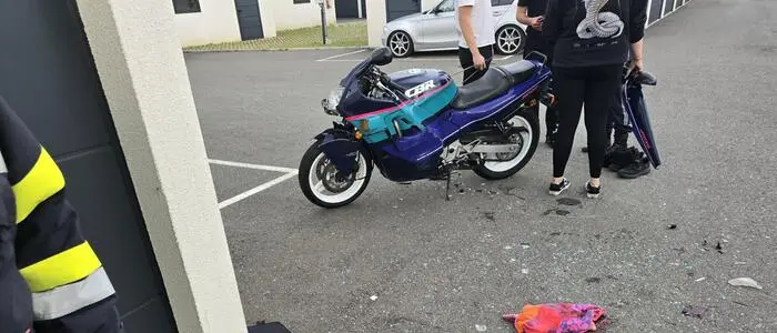 Das Motorrad war nicht für den Verkehr zugelassen