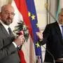 Ratspräsident Charles Michel, Bundeskanzler Karl Nehammer letzte Woche in Wien: Schwerpunkte für die kommenden Jahre