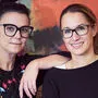 Gemeinsam gegen Stress: Jermol und Härb-Winding (rechts)