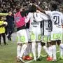GRAZ,AUSTRIA,02.NOV.24 - SOCCER - ADMIRAL Bundesliga, SK Sturm Graz vs SK Rapid Wien. Image shows the rejoicing of Sturm.
Photo: GEPA pictures/ Chris Bauer