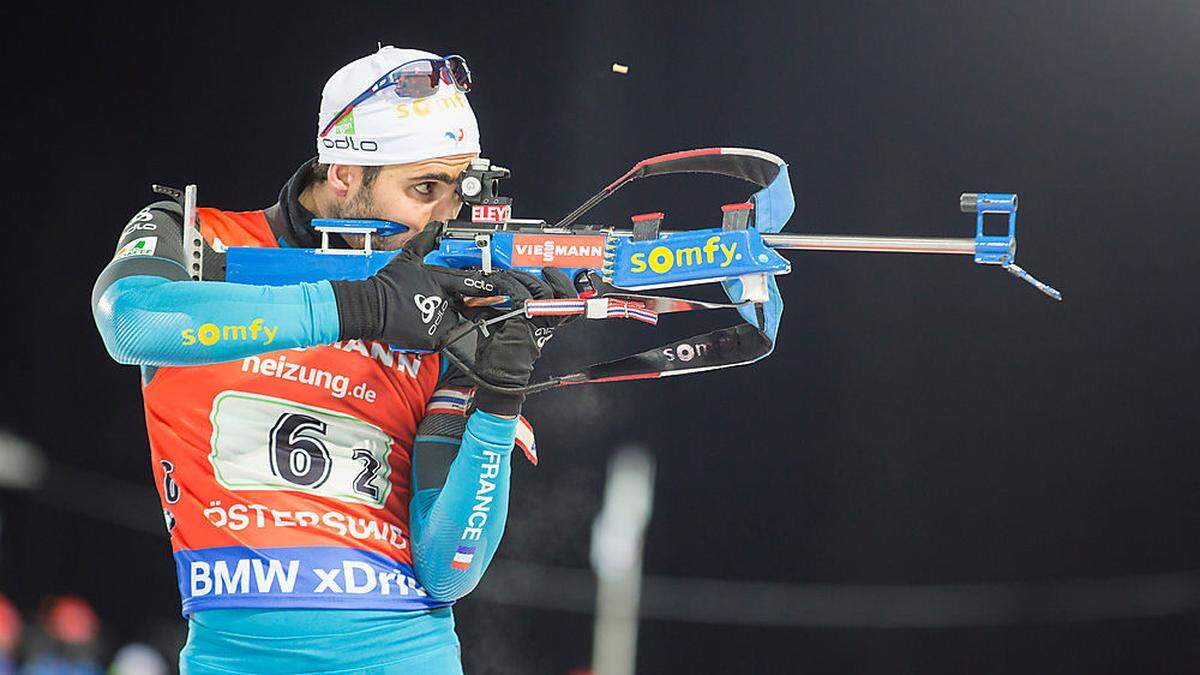 Martin Fourcade ist der große Favorit beim heutigen Weltcup-Auftakt der Herren