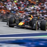 Max Verstappen of Oracle Red Bull Racing races during the FIA Formula One World Championship at the Red Bull Ring in Spielberg, Austria on June 30, 2024