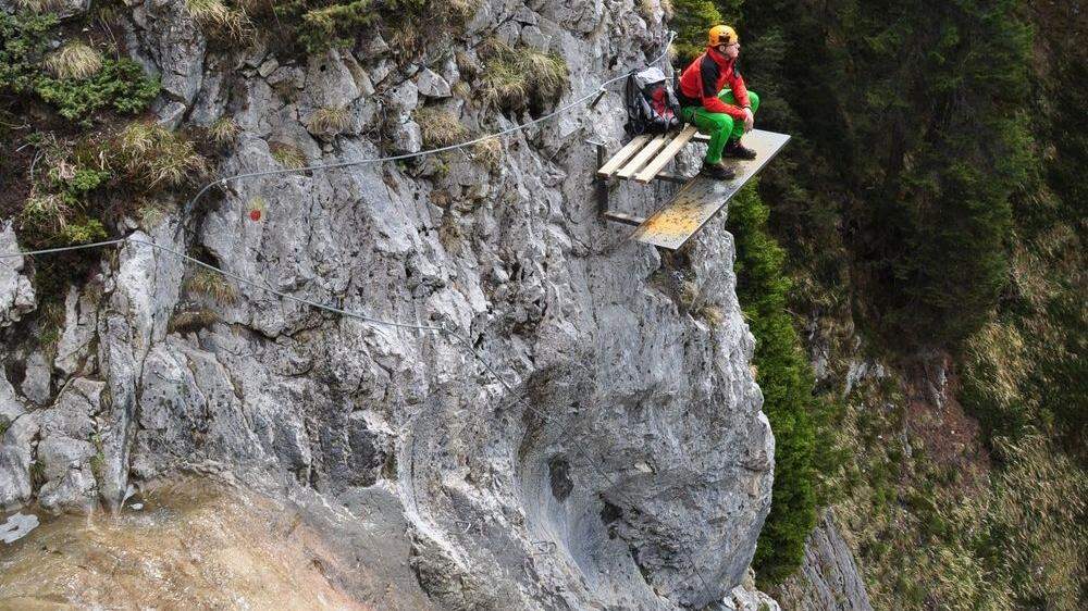 Spektakulär: der Klettersteig Millnatzenklamm