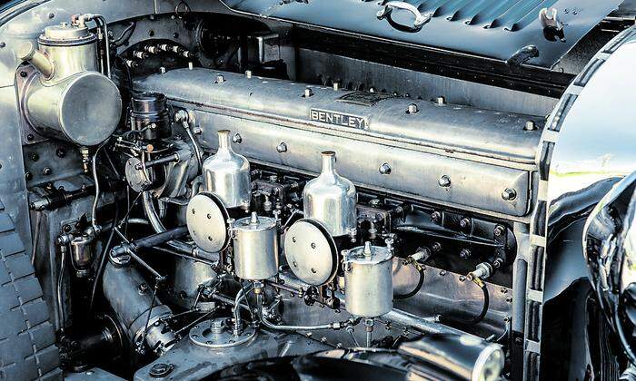 Mit seinen acht Litern war der Bentley zu seiner Zeit das hubraumstärkste Auto aus britischer Produktion
