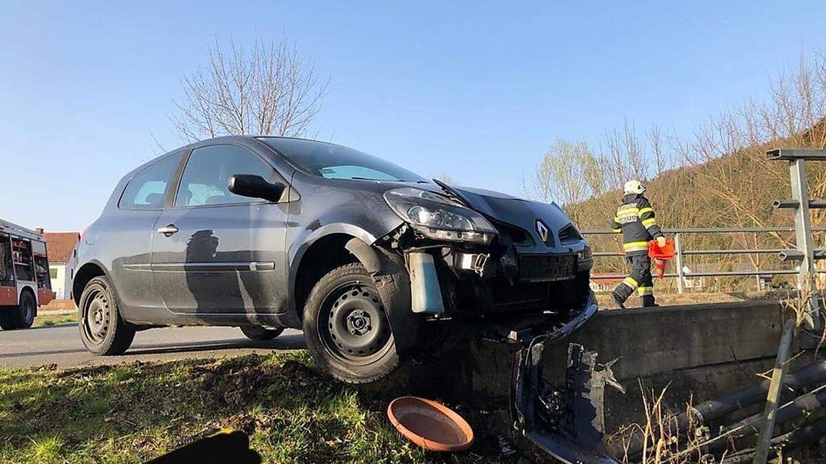 Die Feuerwehr Schwarzau rückte mit sieben Mann aus 