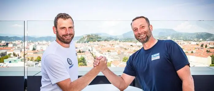 Jürgen Säumel und Ferdinand Feldhofer treffen im Grazer Derby erstmals als Trainer aufeinander