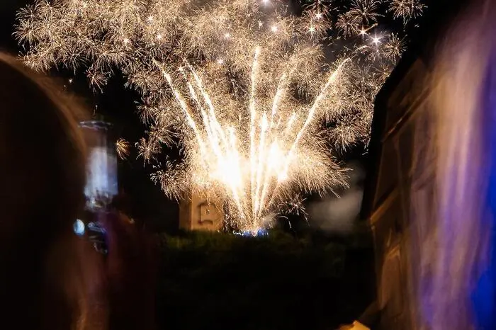 Den Abschluss bildete ein großes Feuerwerk