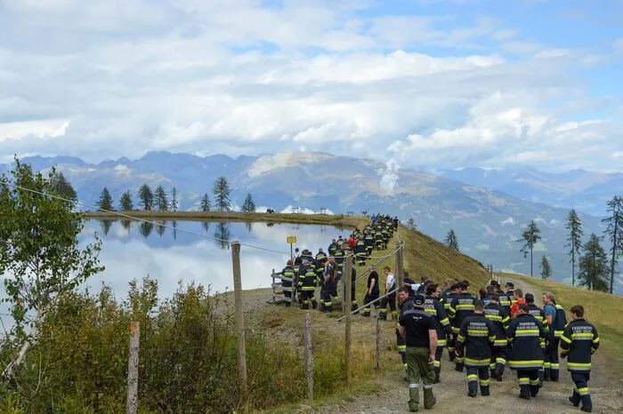 Die Wasserversorgung wurde mittels Tanklöschfahrzeugen aus dem 1200 Meter entfernten Speicherteich sichergestellt.