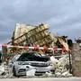 Das Wohnhaus wurde bei der Gasexplosion vollständig zerstört | Das Wohnhaus wurde bei der Gasexplosion vollständig zerstört