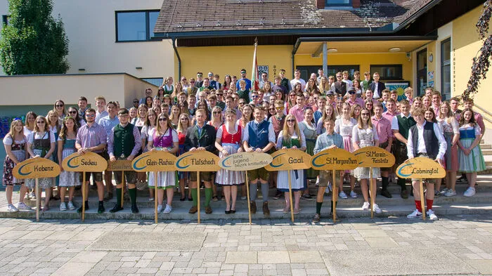 Strahlender Sonnenschein begleitete am 9. Juli 2023 den gesamten "Landjugendbezirk Knittelfeld" beim Bezirkstreffen in St. Marein-Feistritz.