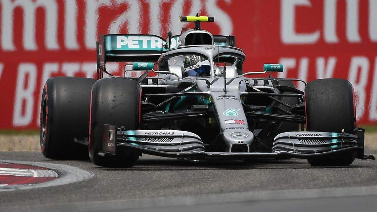 Valtteri Bottas holt die Pole Position