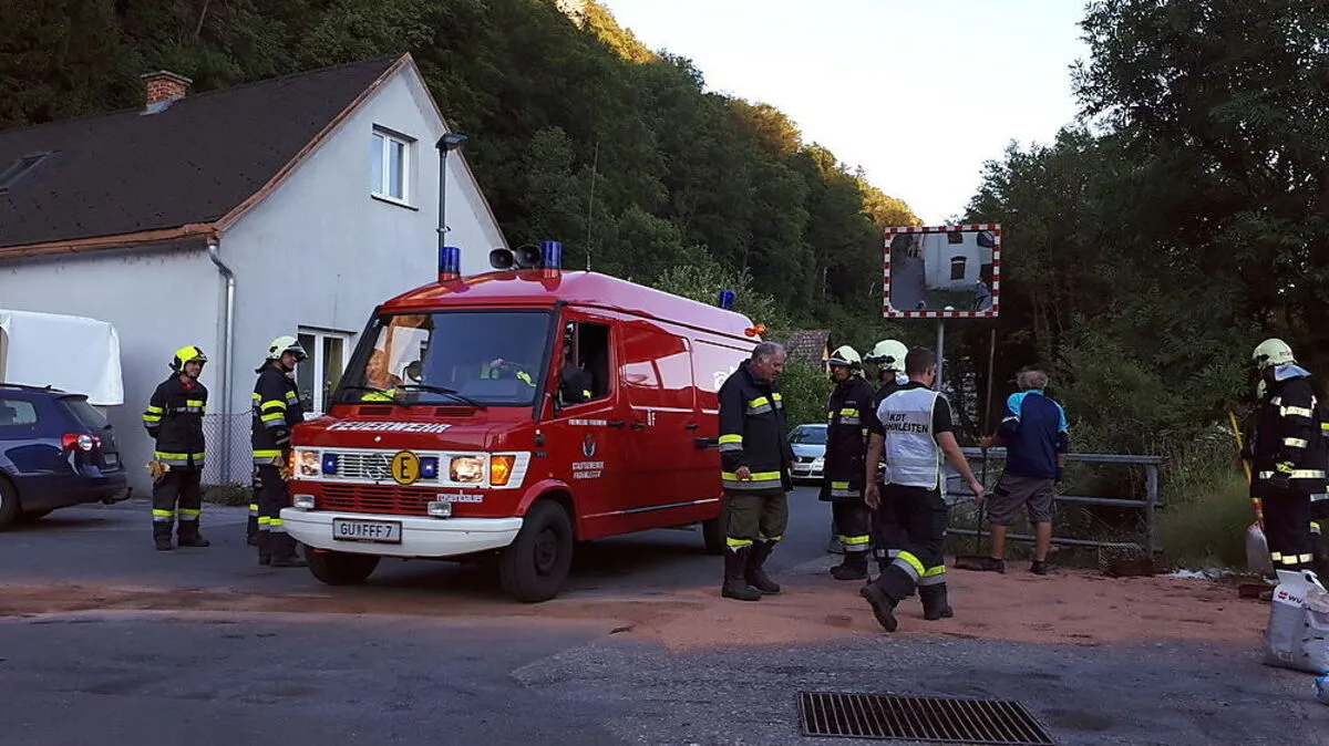 Diesel musste abgebunden werden