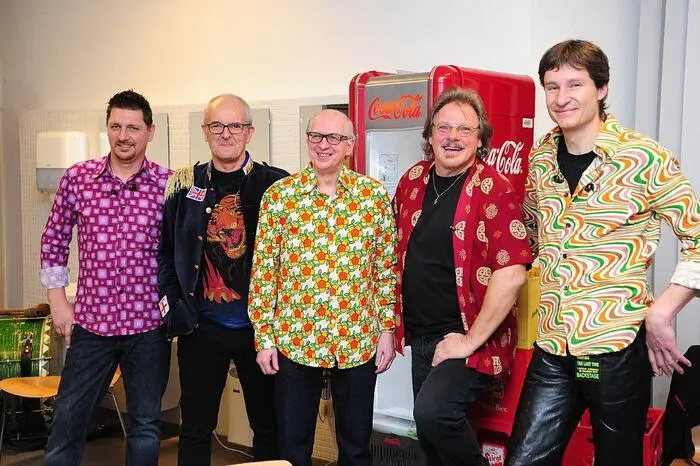 Gerhard Pirker, Martin Obermaier, Karl Roth, Uwe Rottensteiner und Werner Poglits standen mit rund 40 weiteren Akteuren auf der Bühne.
