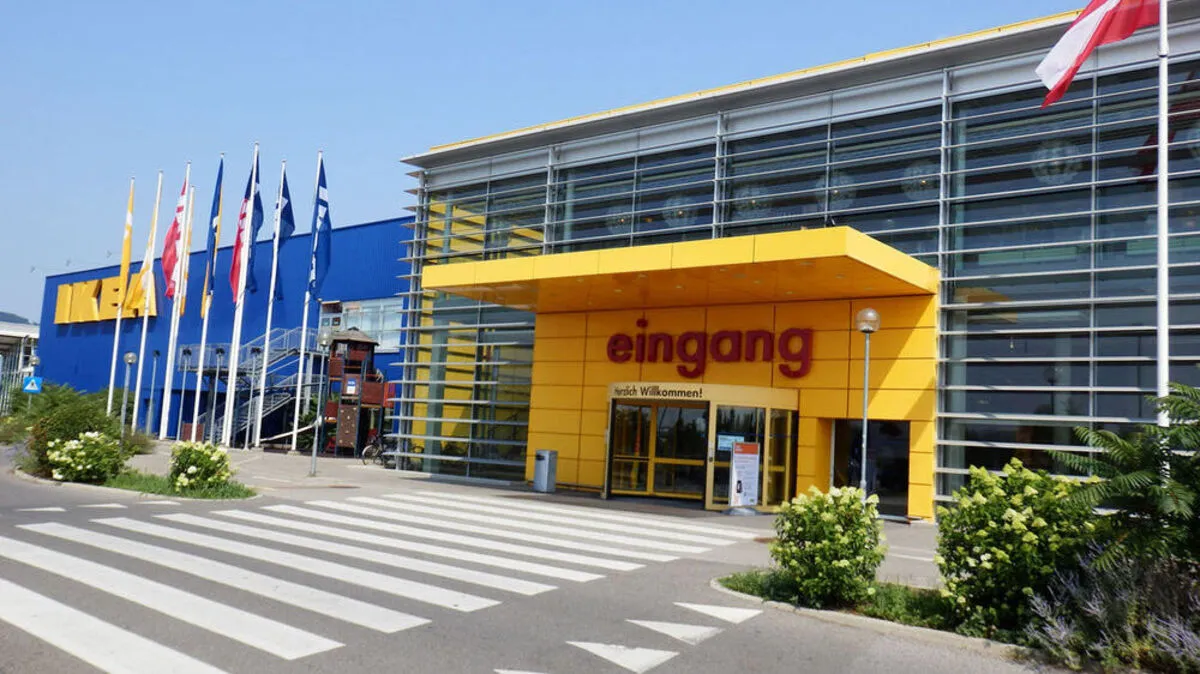Der Ikea-Standort in Graz