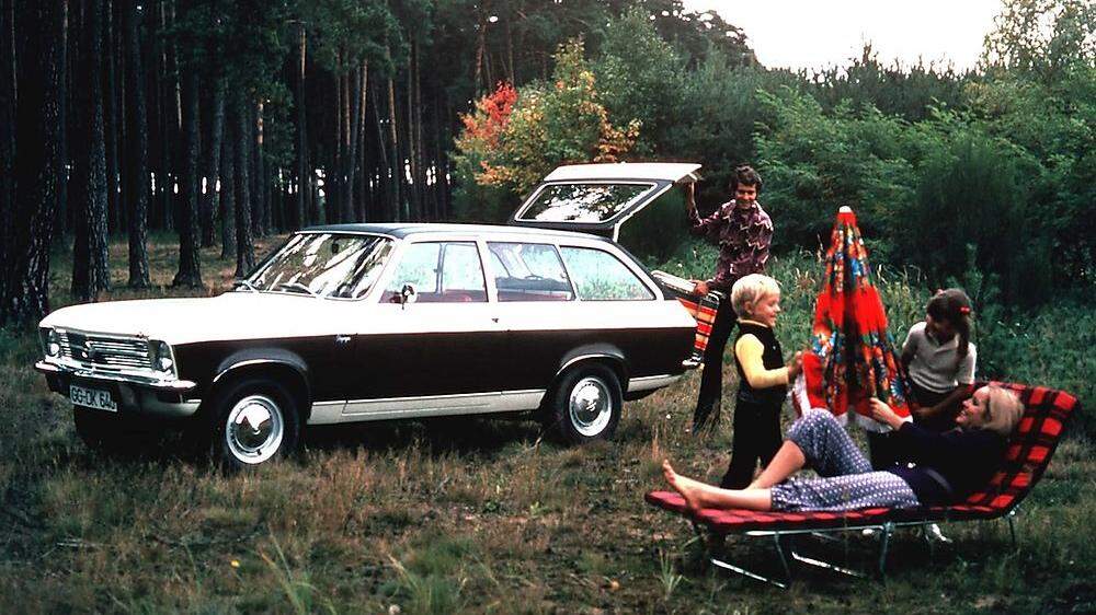 Der Opel Ascona Voyage hatte als Kombi nur zwei Türen 