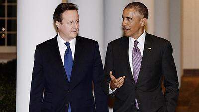 Premier David Cameron (links) und US-Präsident Barack Obama 