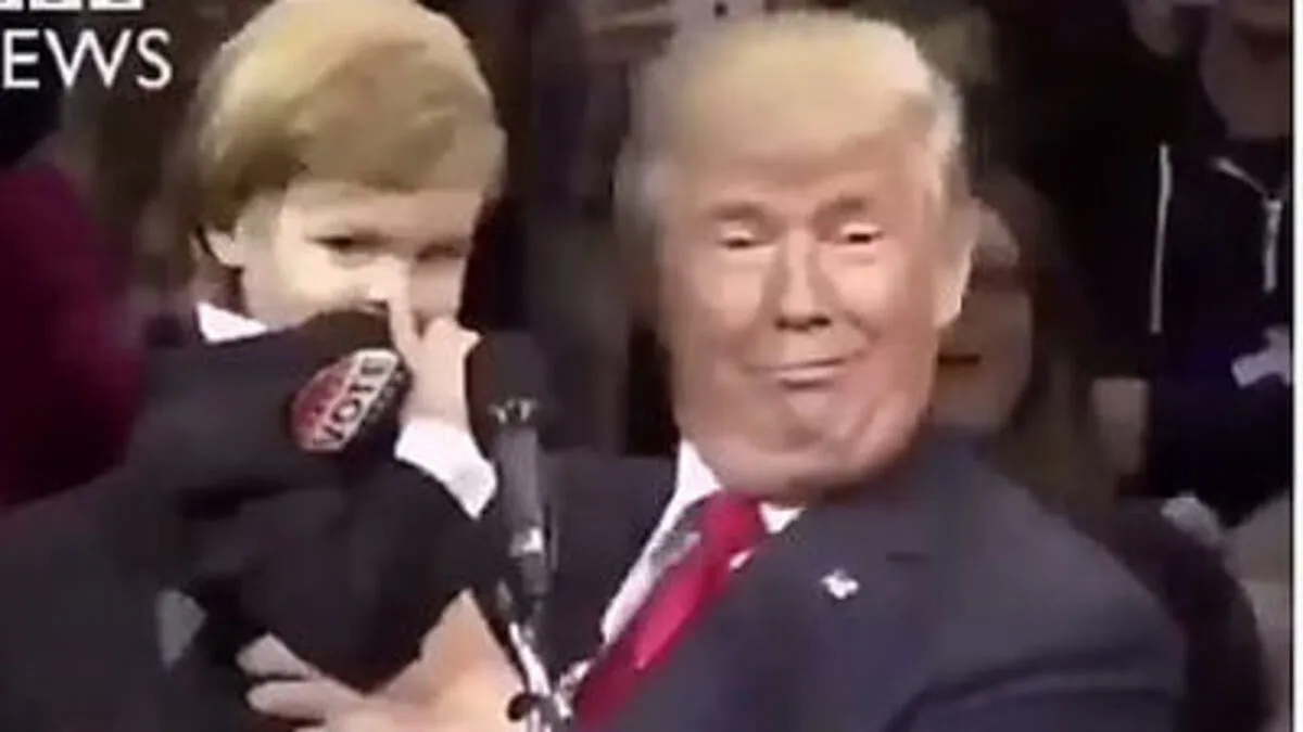 Donald Trump macht Werbung für den Mooskirchner Feuerwehrwehrball