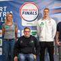 Vanessa Herzog (Eisschnelllauf), Rene Hernesz (Rollstuhl-Rugby), Heiko Gigler (Schwimmen) and Herwig Reupichler (Organisator Cross-Triathlon, von links)