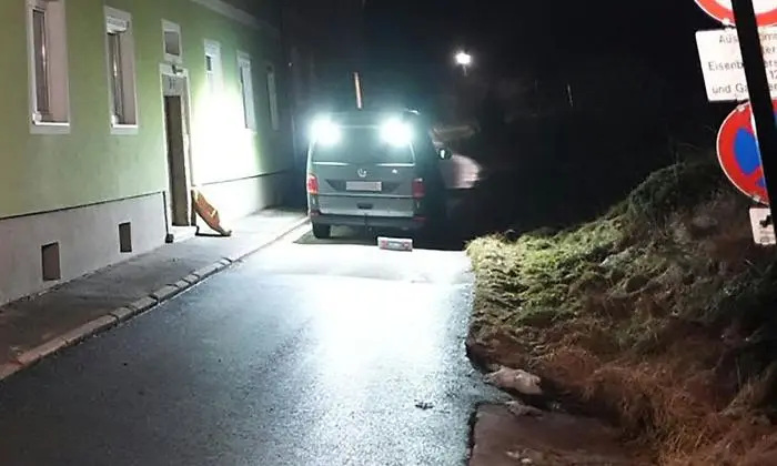 Ermittler waren in den Abendstunden vor Ort