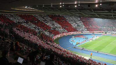 Das Länderspiel zwischen Österreich und der Schweiz wird im Ernst-Happel-Stadion stattfinden