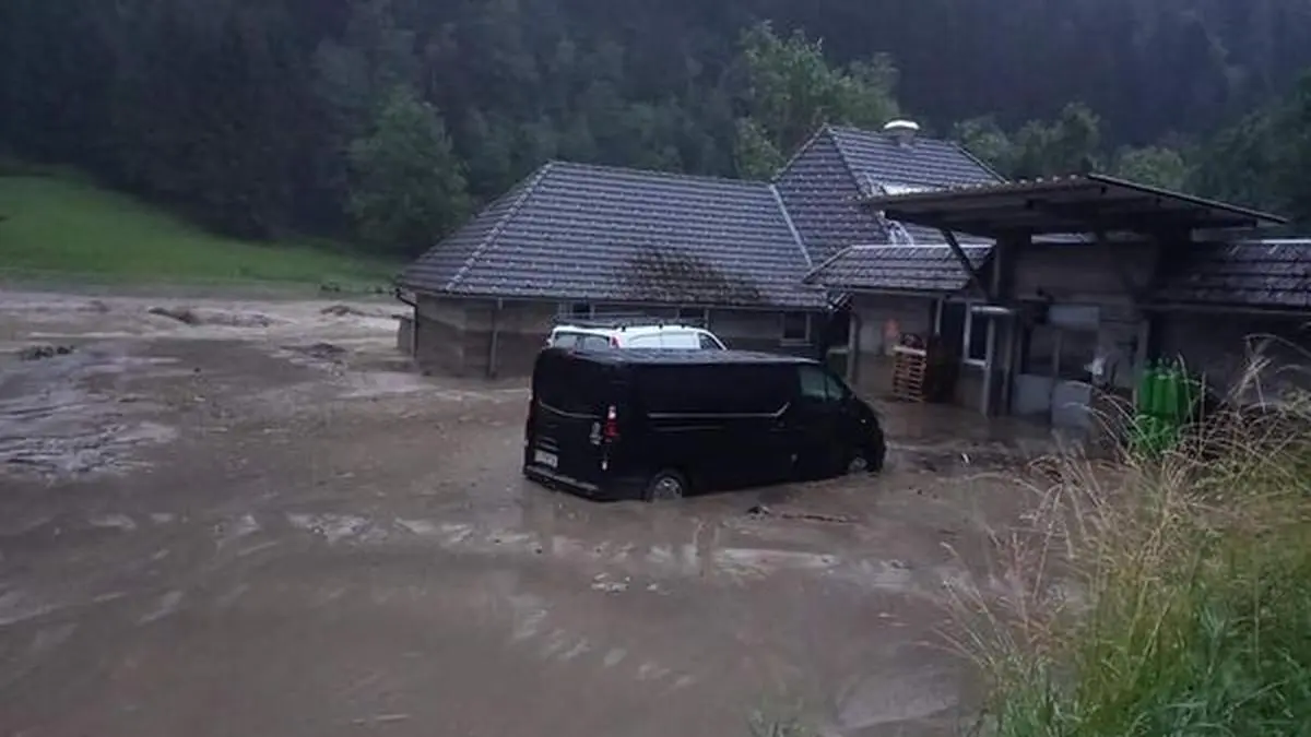 Die Unwetter haben die Amlacher Nudelmanufaktur schwer betroffen