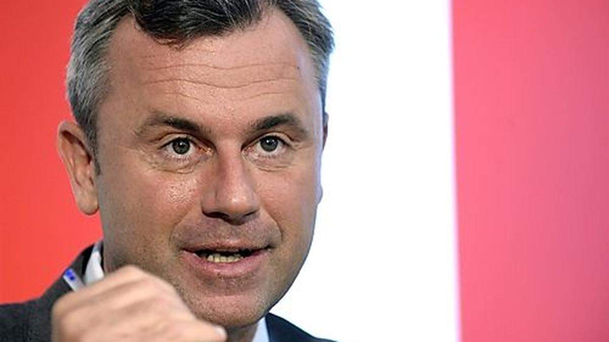 Norbert Hofer geht für die FPÖ ins Rennen um das Präsidentenamt