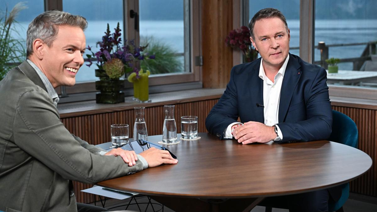 Auch Andreas Babler bemühte den Kindergarten-Vergleich beim ORF-Sommergespräch mit Martin Thür