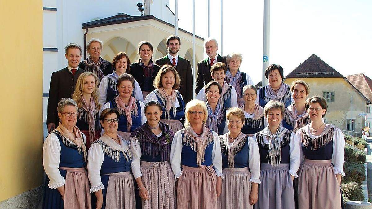 Am Samstag ab 20 Uhr begrüßen die Sänger interessierte Zuhörer im Schlosshof Bleiburg. Gefeiert werden das 150-Jahr-Jubiläum und eine neue CD 