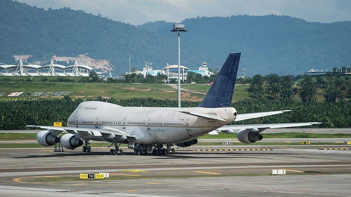 Eine der drei "herrenlosen" Boeing 747-200F